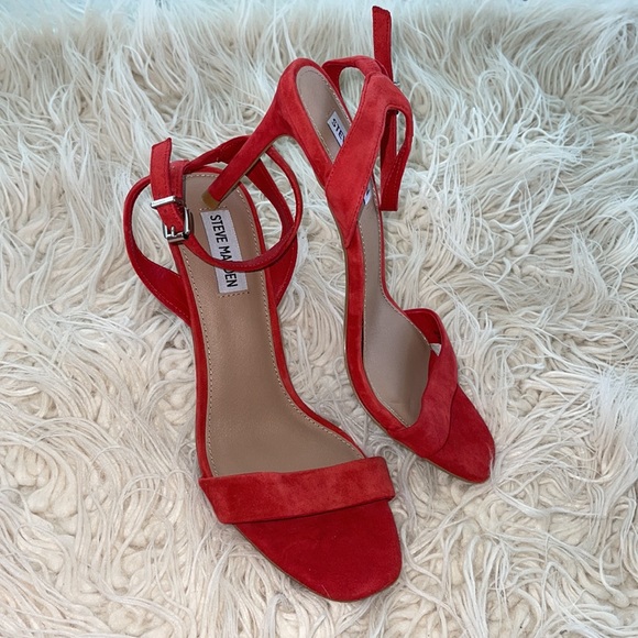 Steve Madden Shoes - Steve Madden Red Square Toe Pump 8.5